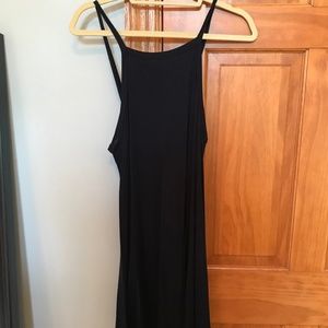 Navy Blue A-Line Soprano Dress